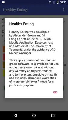 Healthy Eating android App screenshot 0