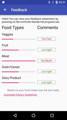 Healthy Eating android App screenshot 3